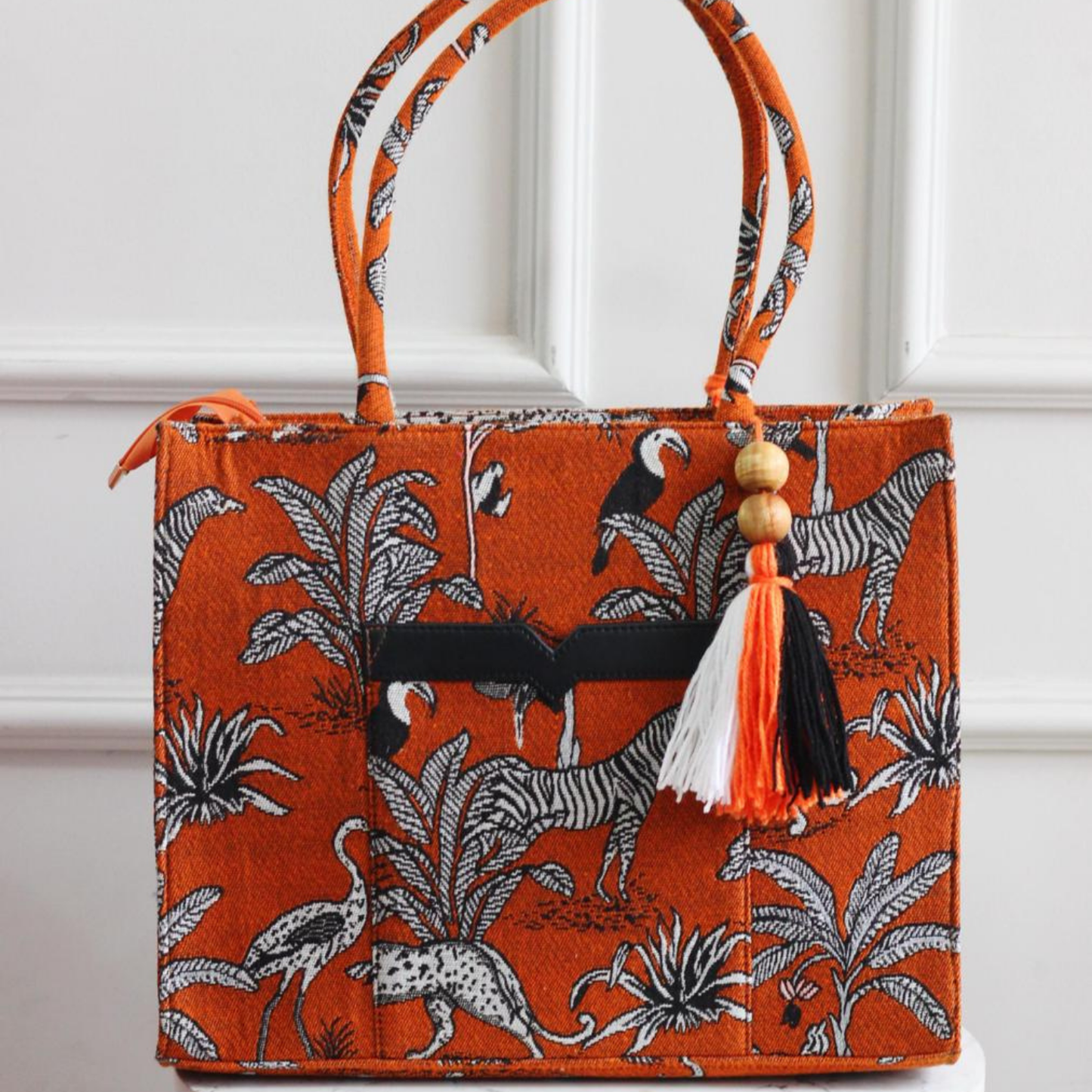 Tangerine Trails Large tote