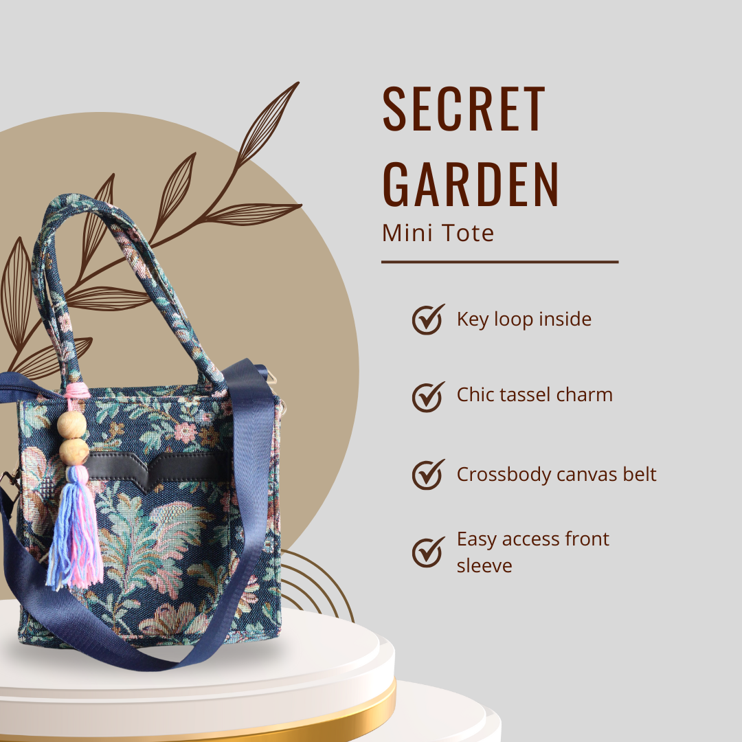 Secret Garden Mini Tote