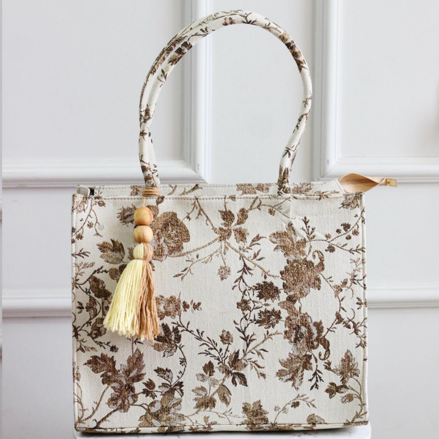 Vintage Vine Large Tote