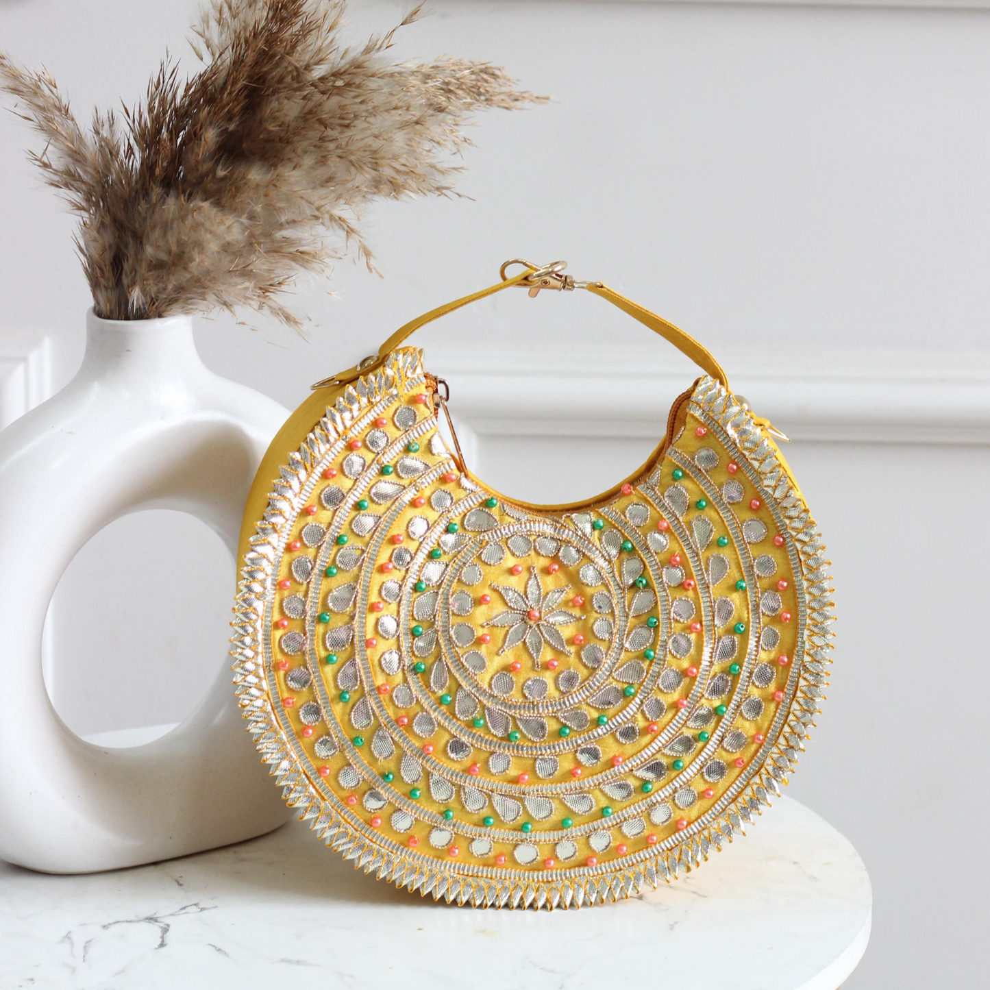 Chandrika Crescent Clutch