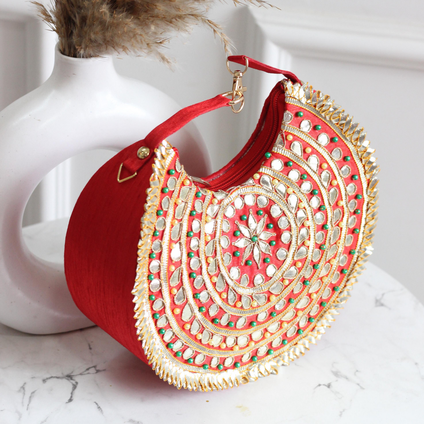 Ada-e-Ruby Crescent Bag