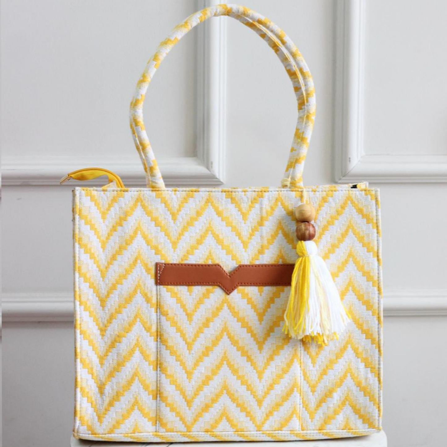 Sunny Wave Large Tote