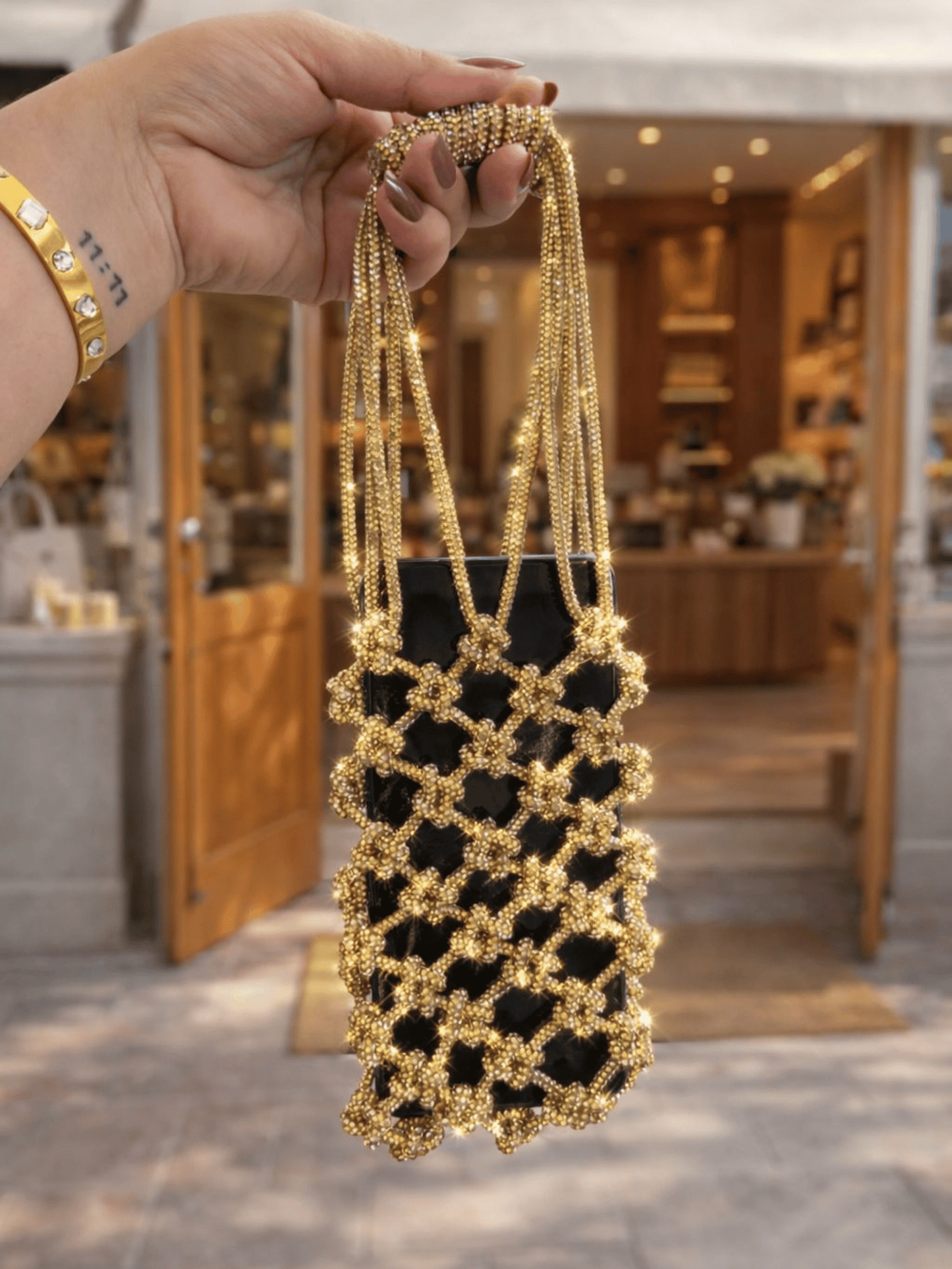 Crystal Cascade Mobile Sling