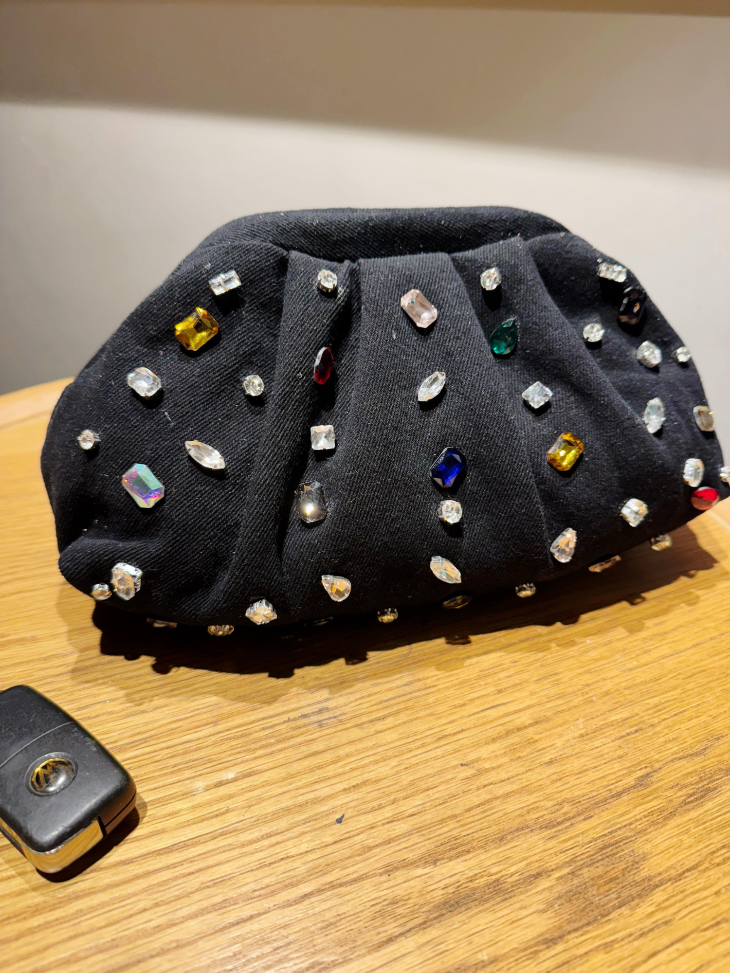 Denim Prism Cloud Bag