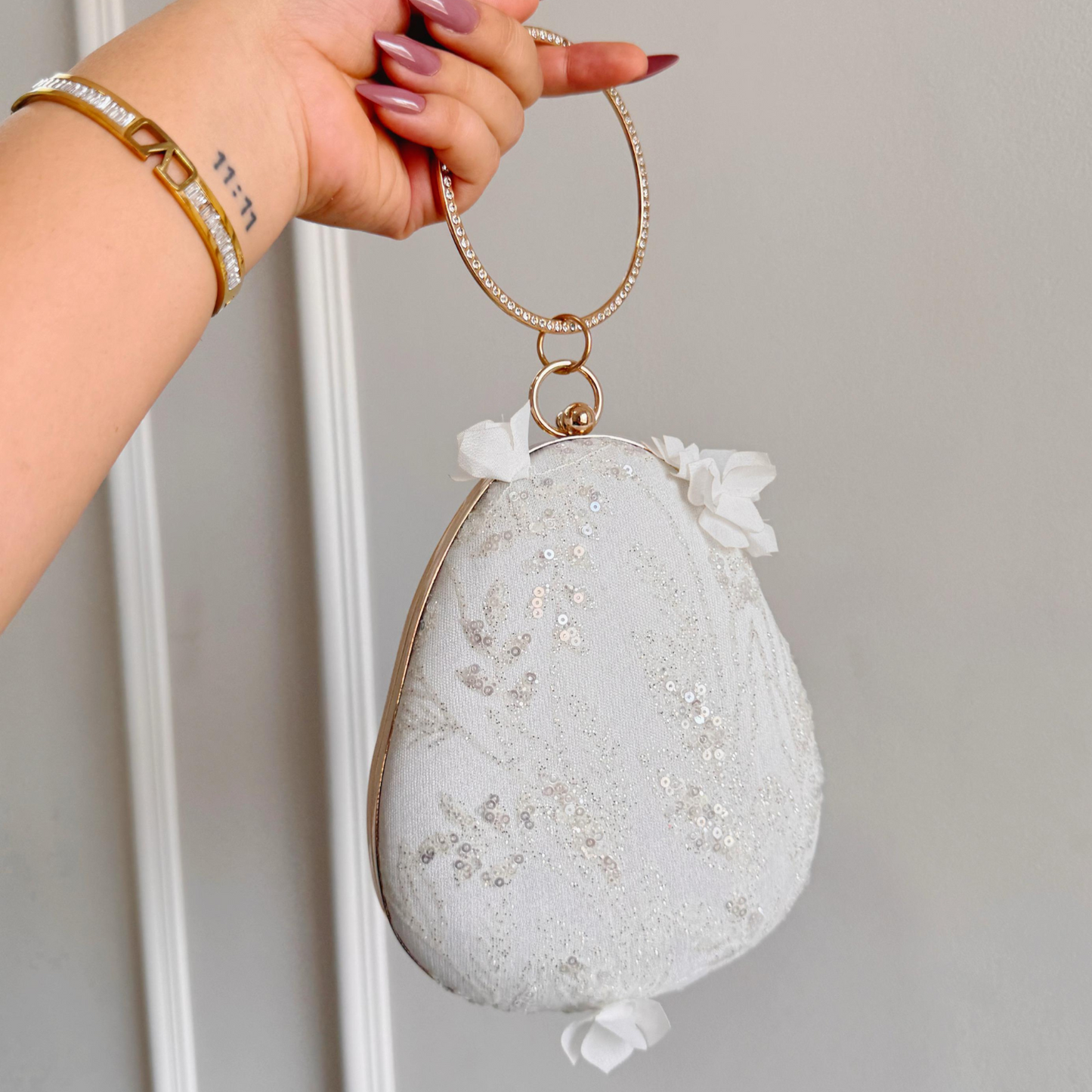 Chandni Bloom Wristlet Clutch
