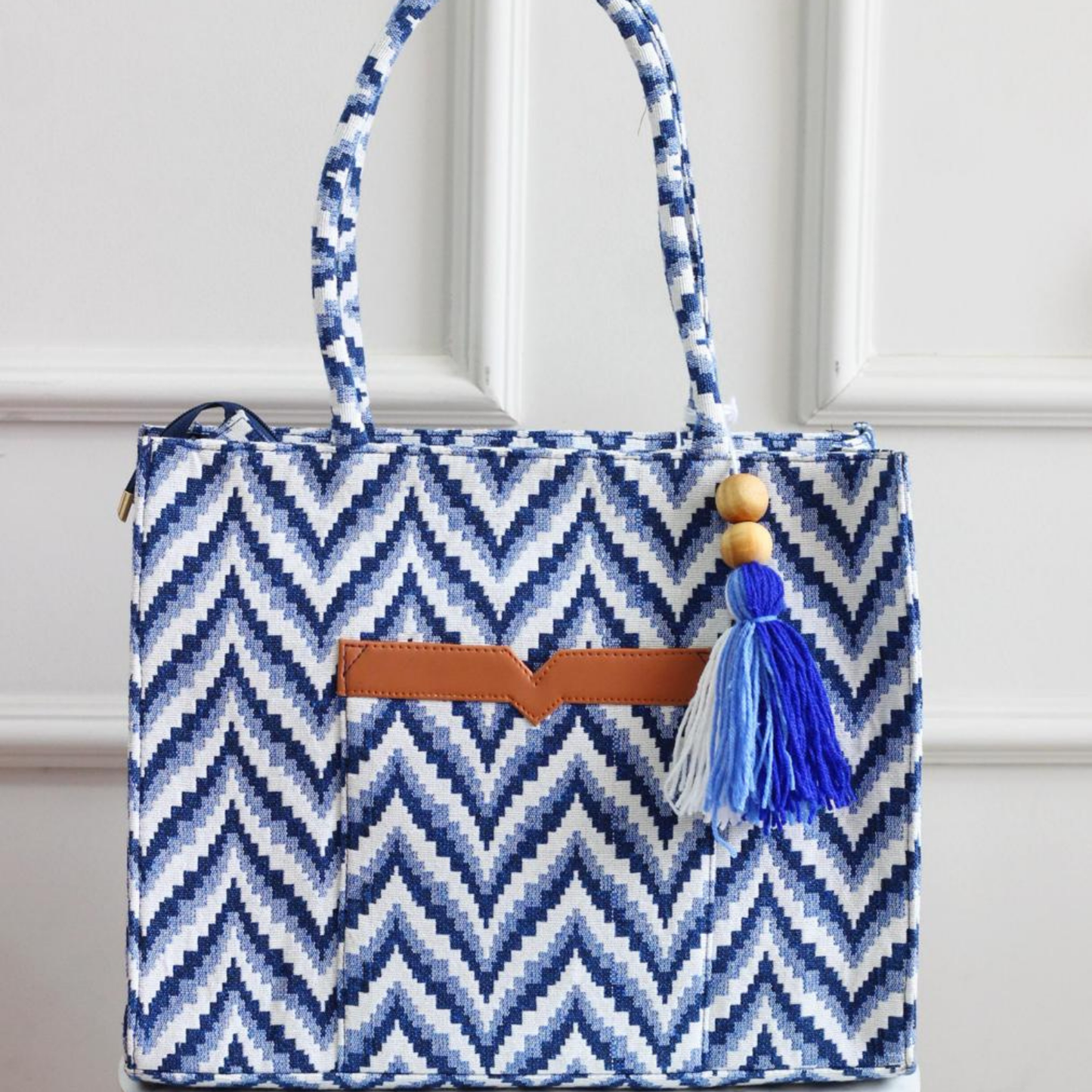 Blueberry Breeze Large tote