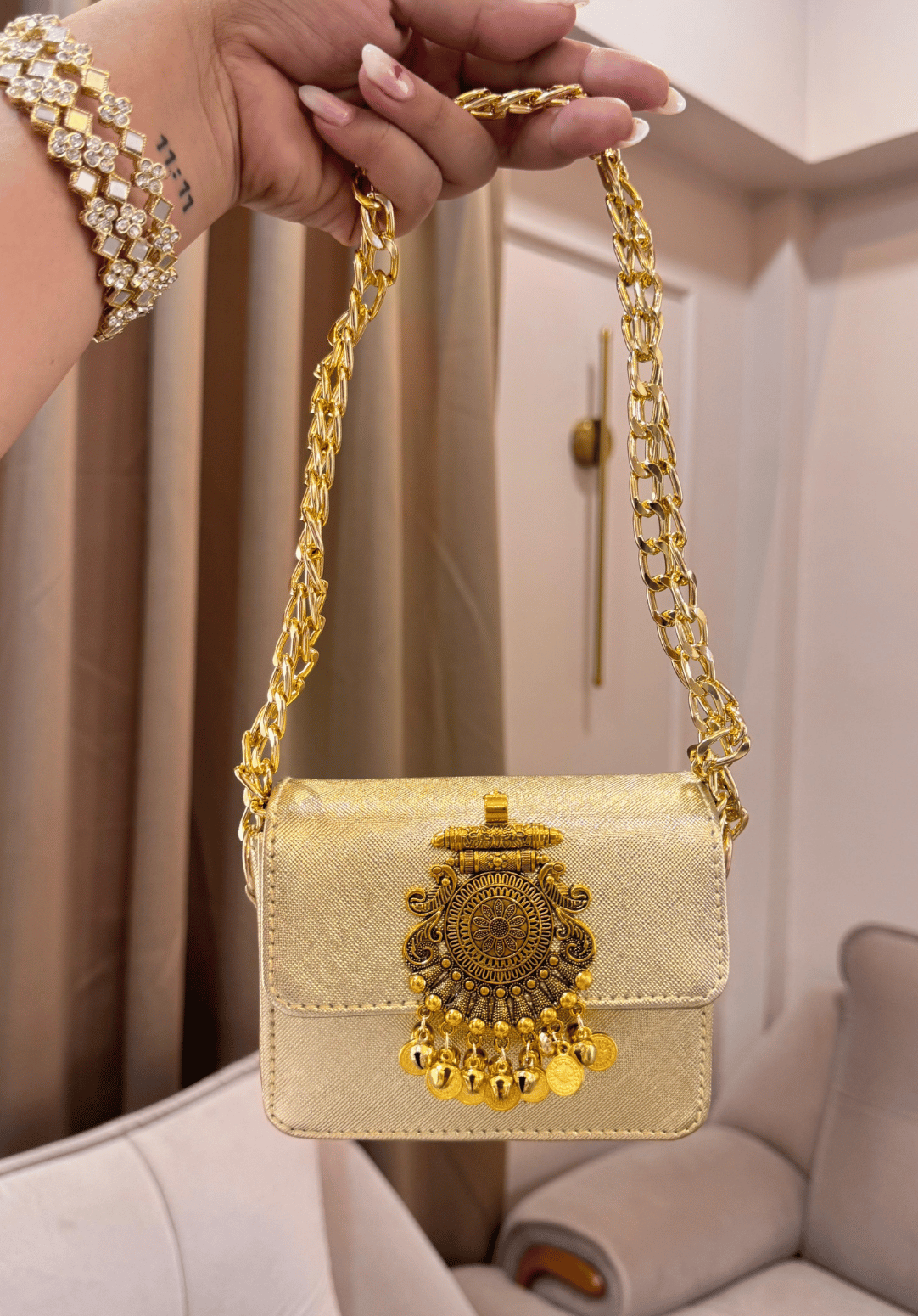Kundan Noor Mini Bag