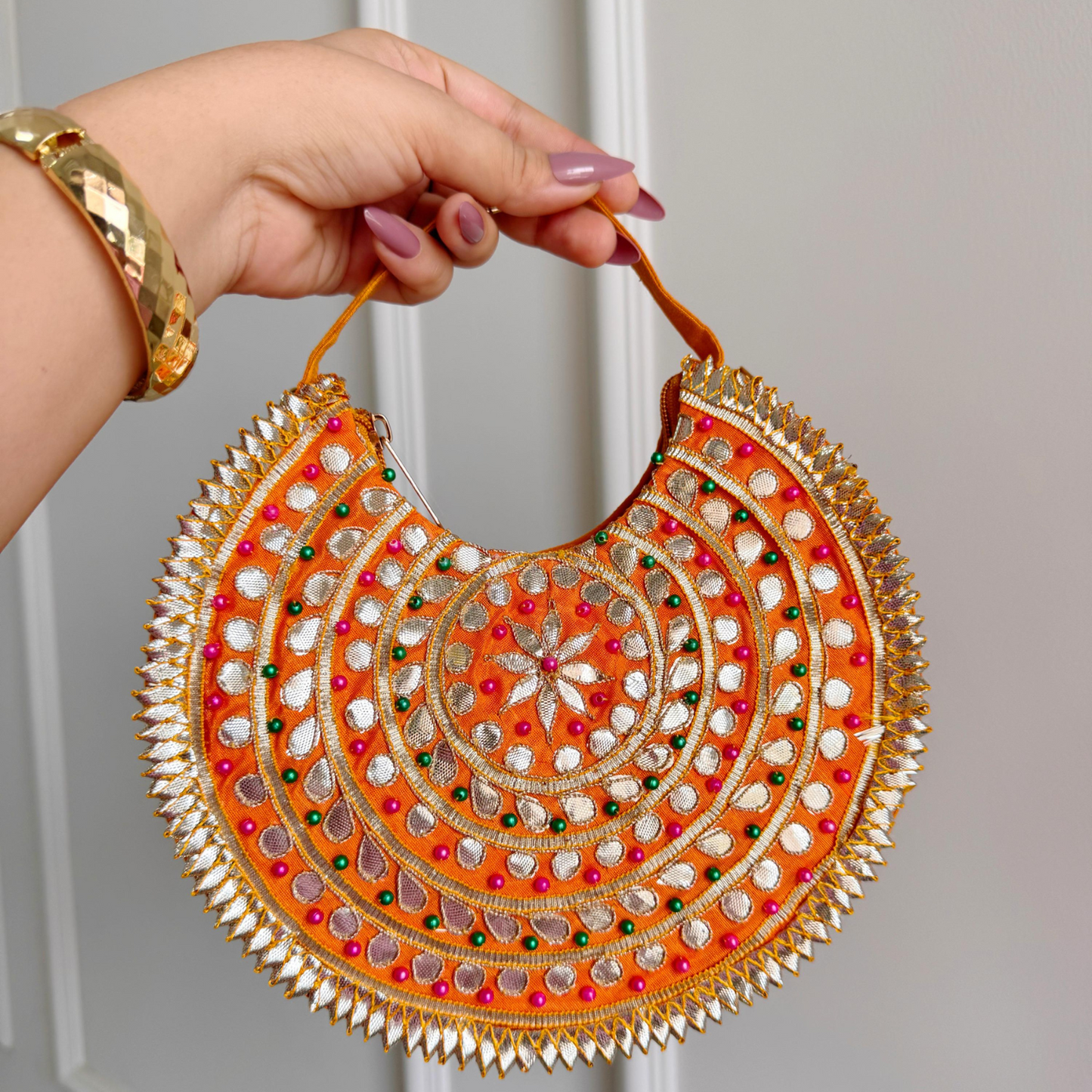 Kesari Noorani Crescent Bag