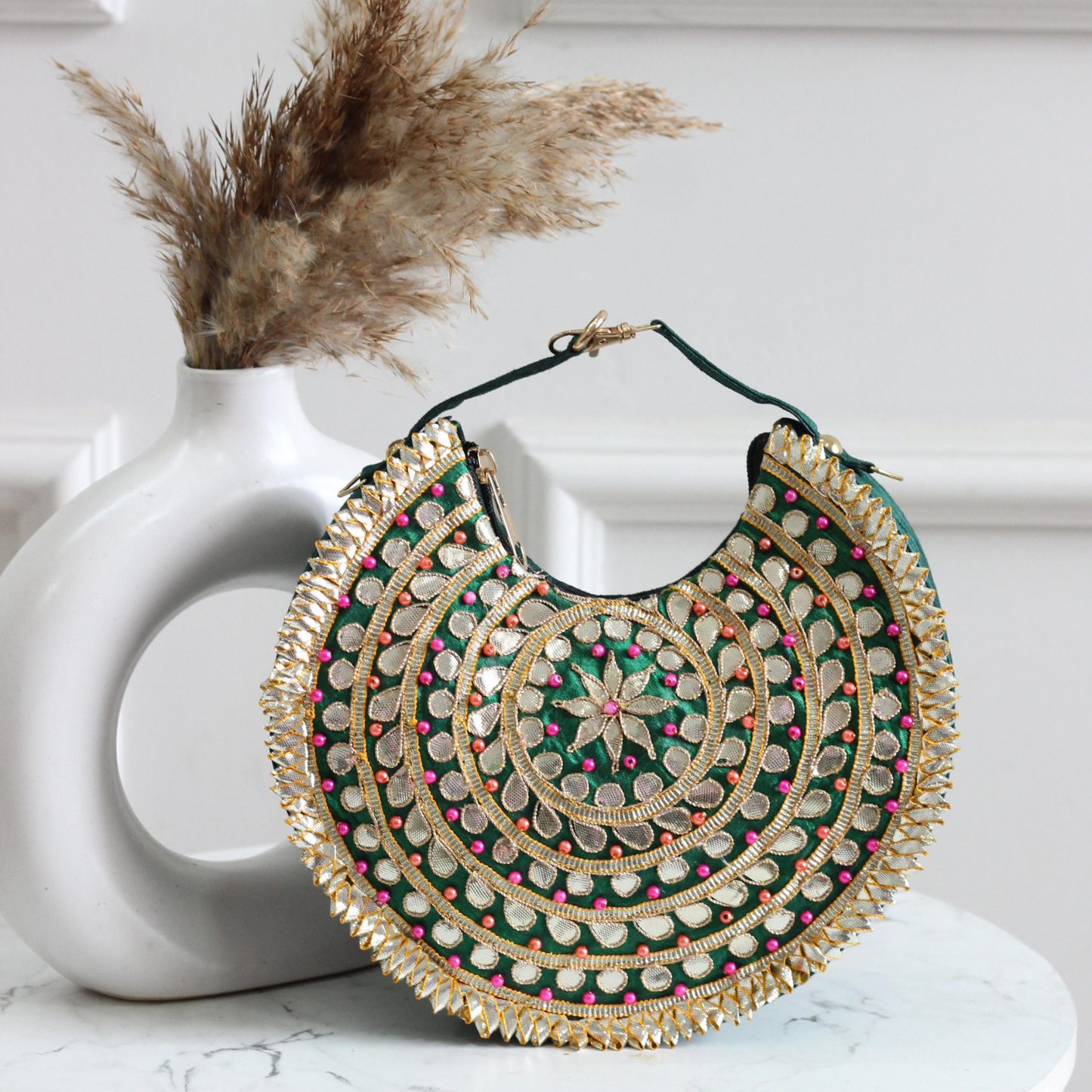 Zehra Crescent Bag