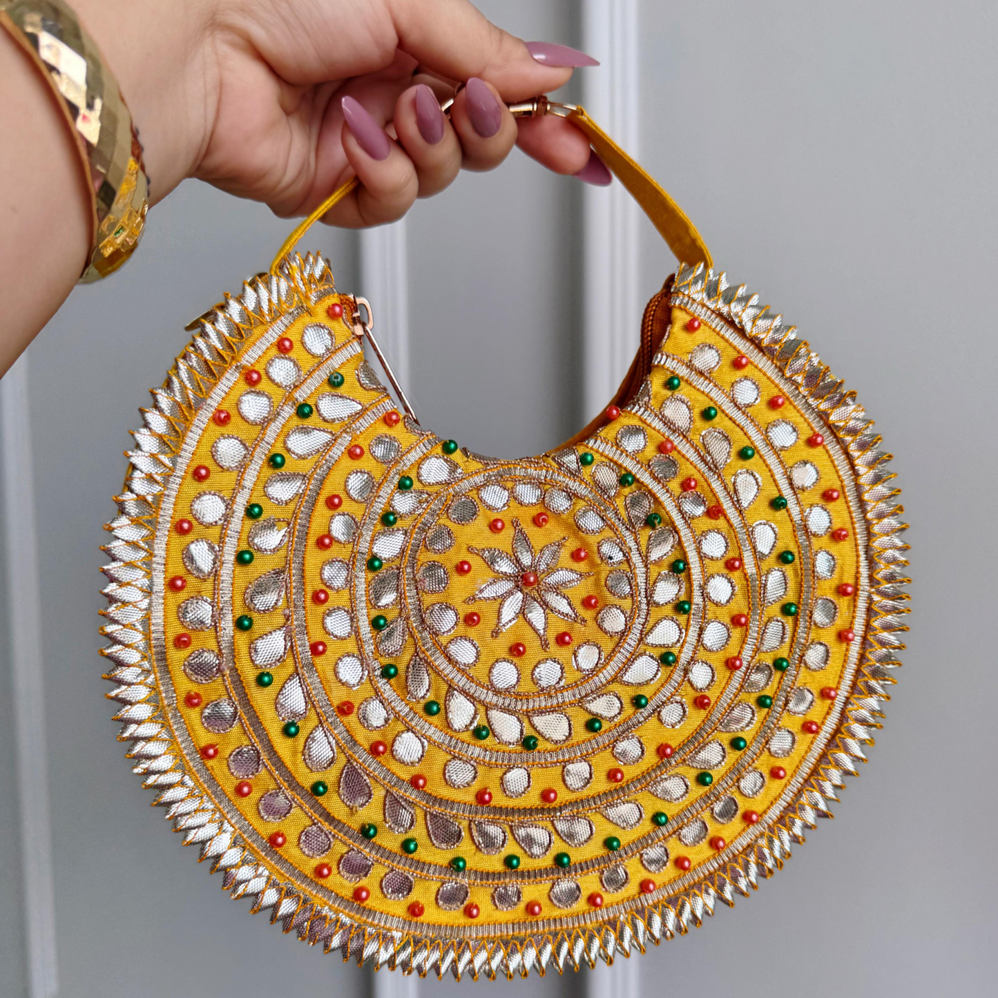 Chandrika Crescent Clutch
