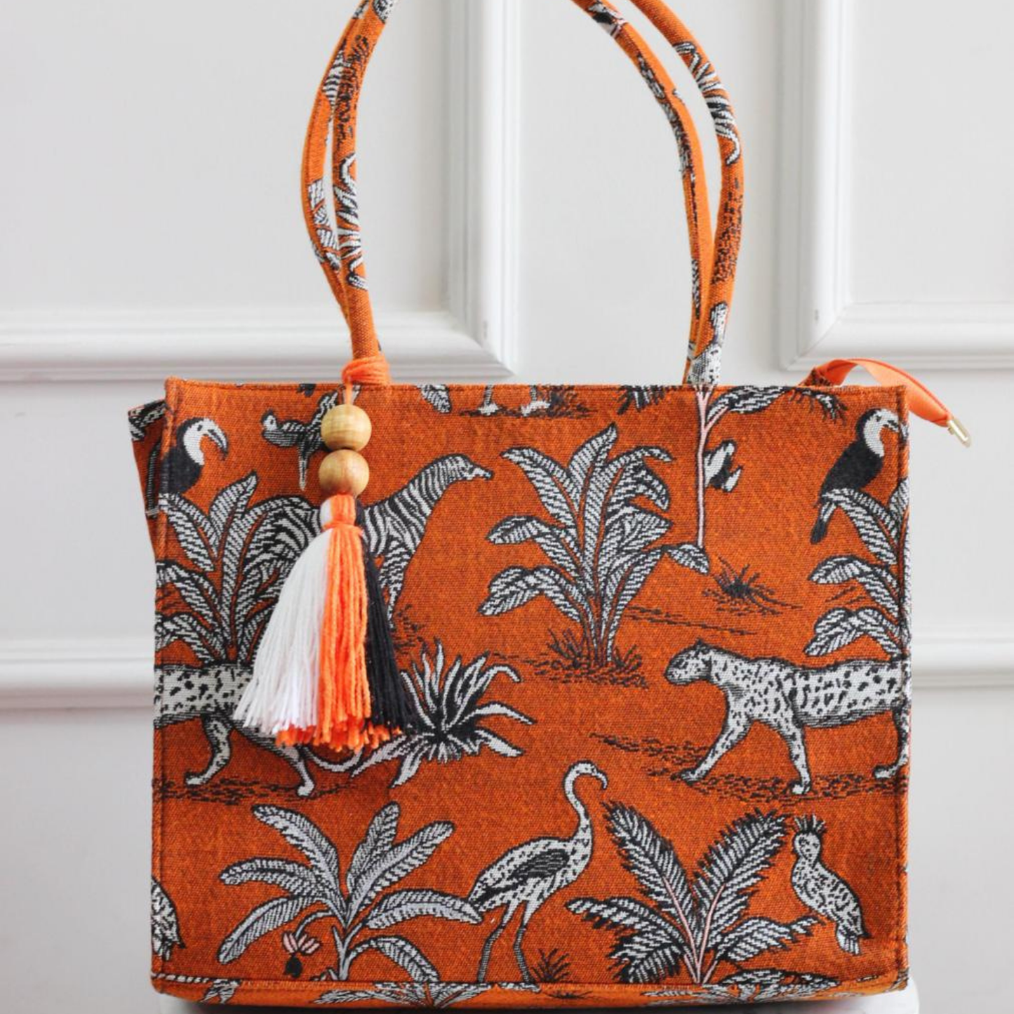 Tangerine Trails Large tote