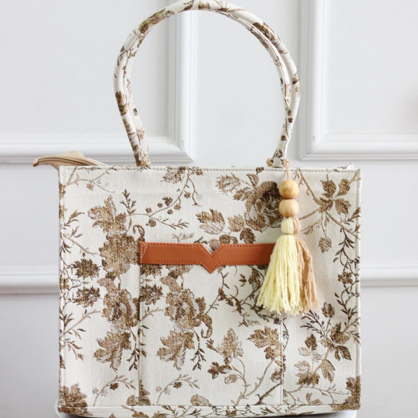 Vintage Vine Large Tote