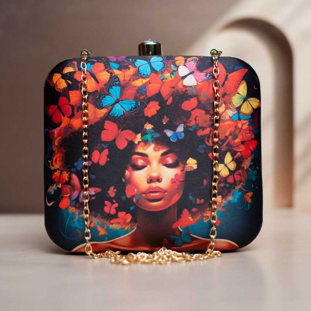 Marilyn Monroe Printed Clutch