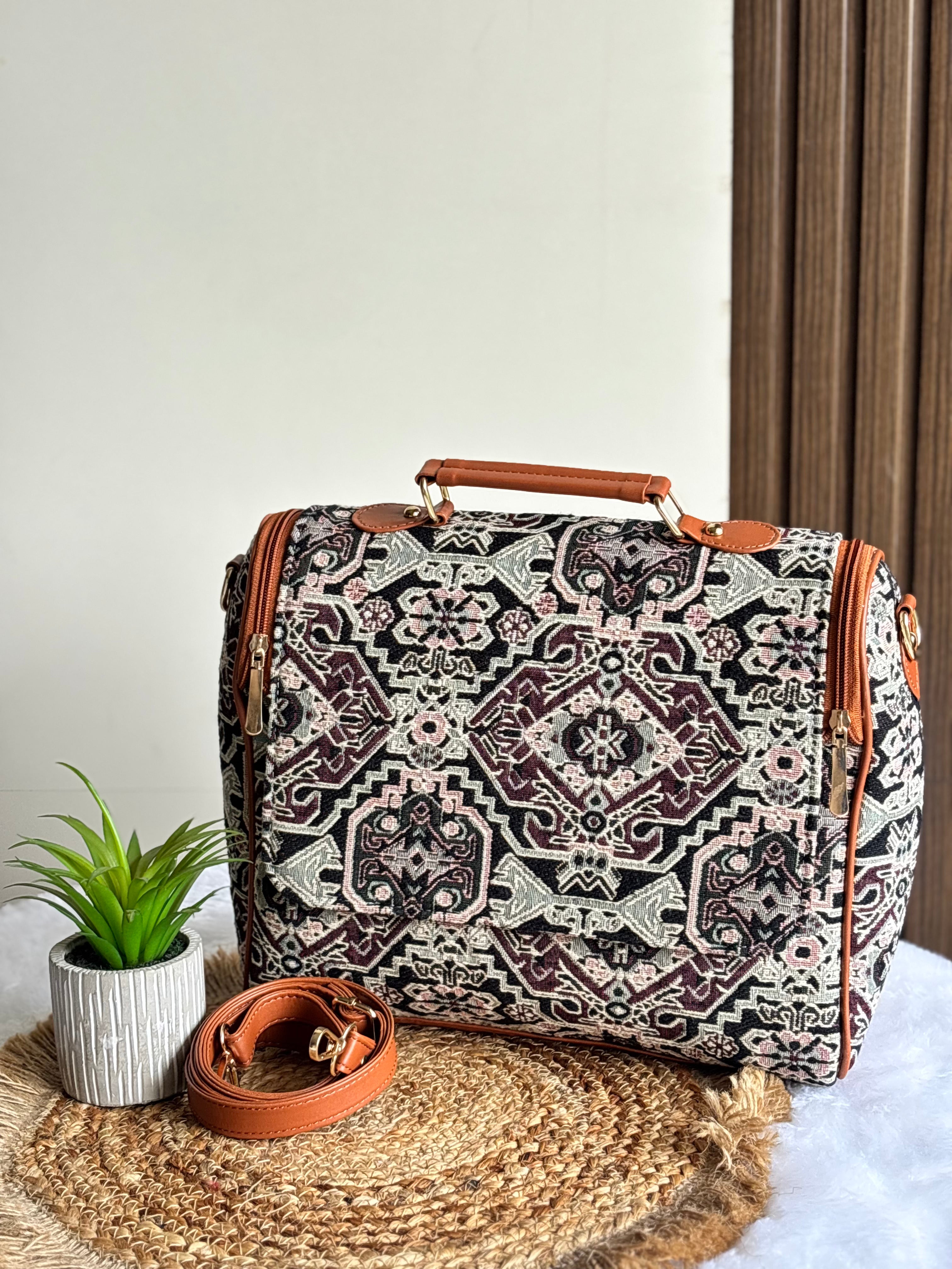 Double Magnet Duffle Bag