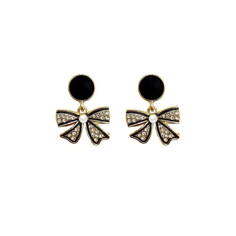 Velvet Bow Earrings