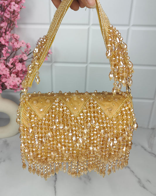 Designer Crystal flap bags