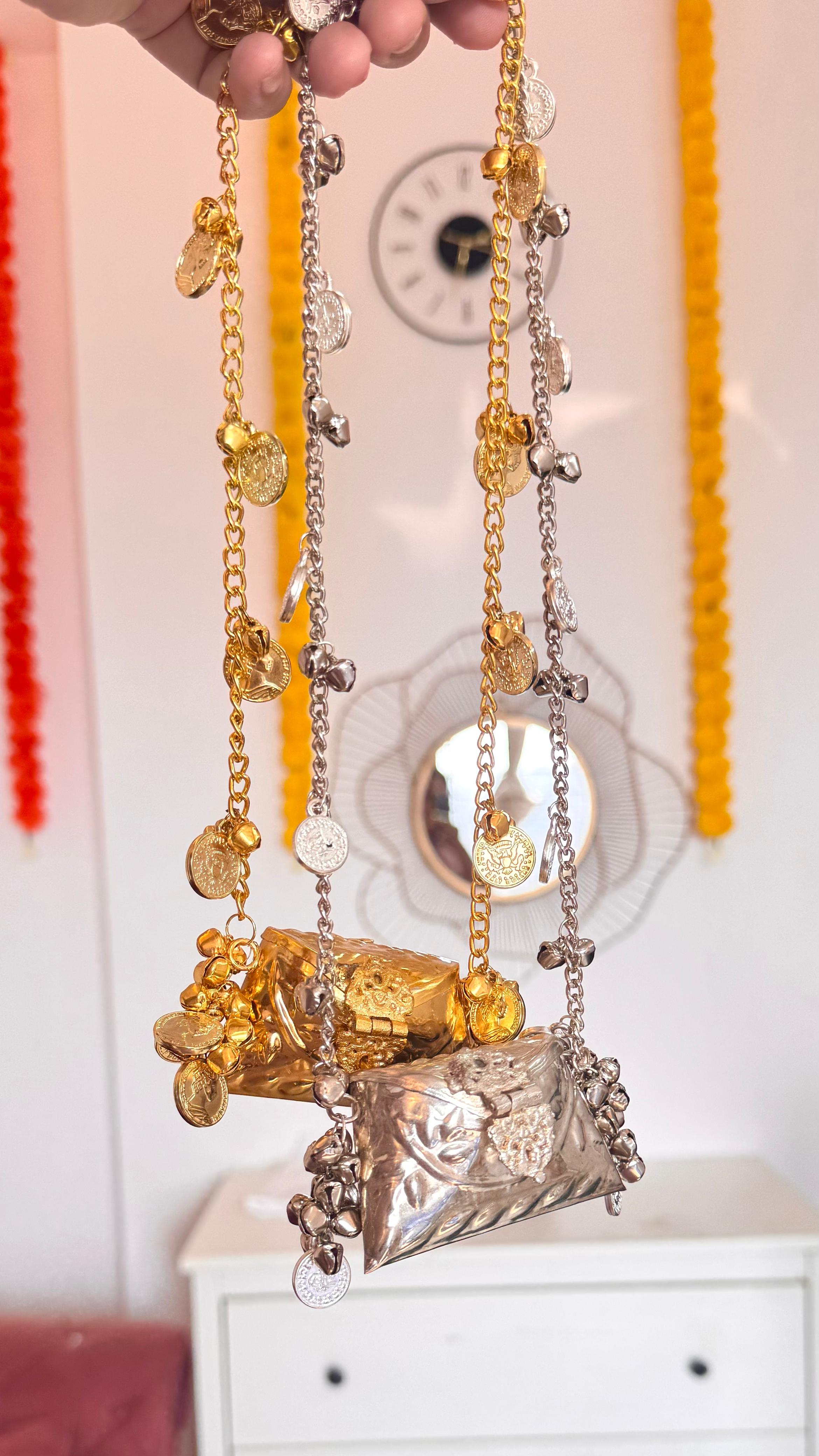 Coin Charm Potli Clutch