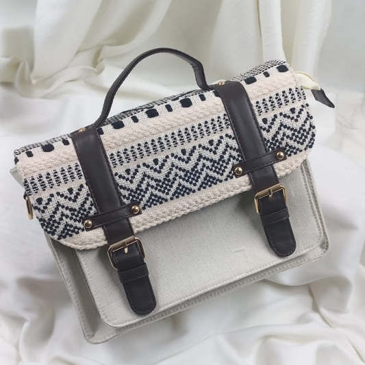Nordic Weave Satchel