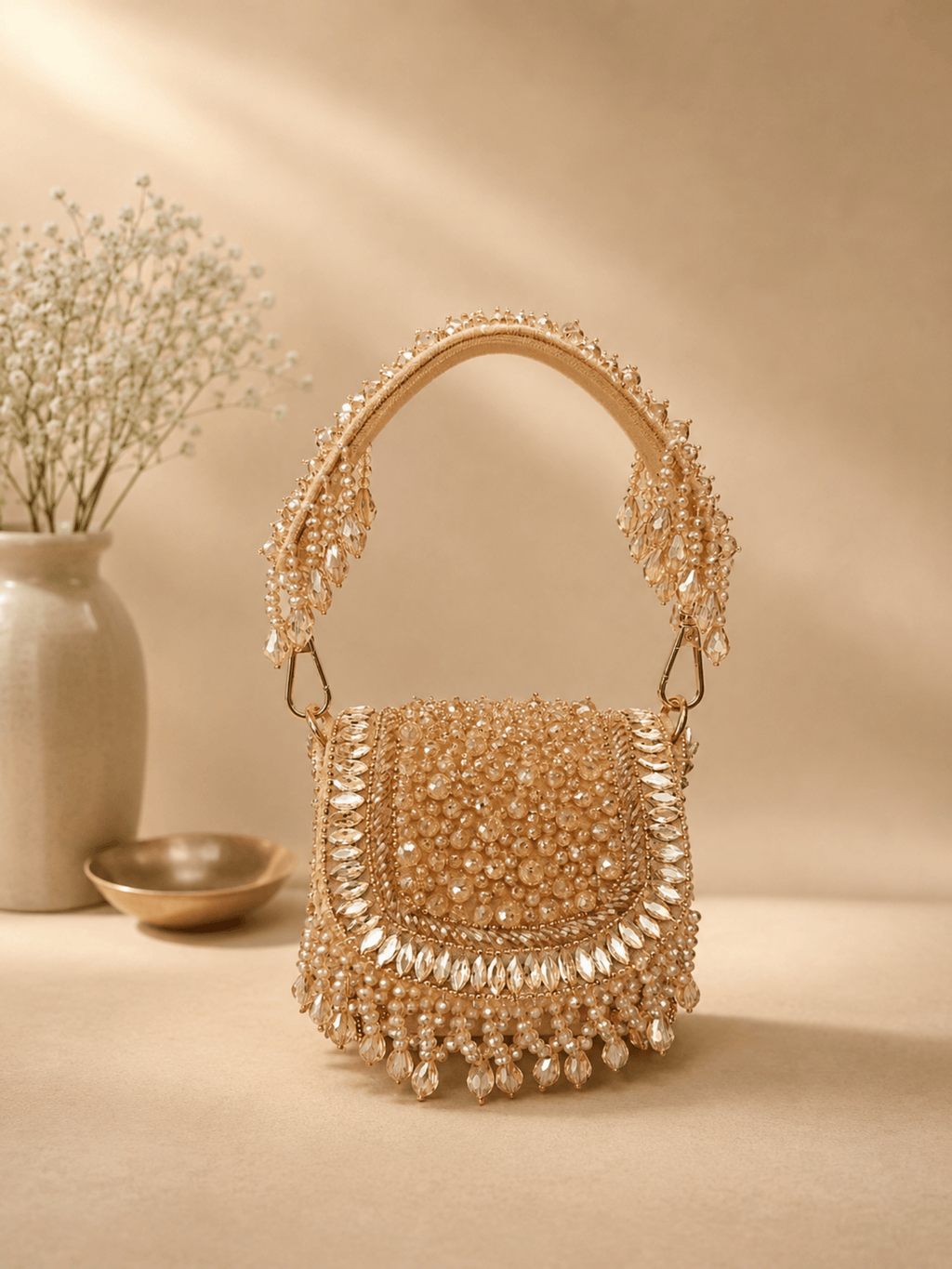 Pearl Noor Mini Clutch