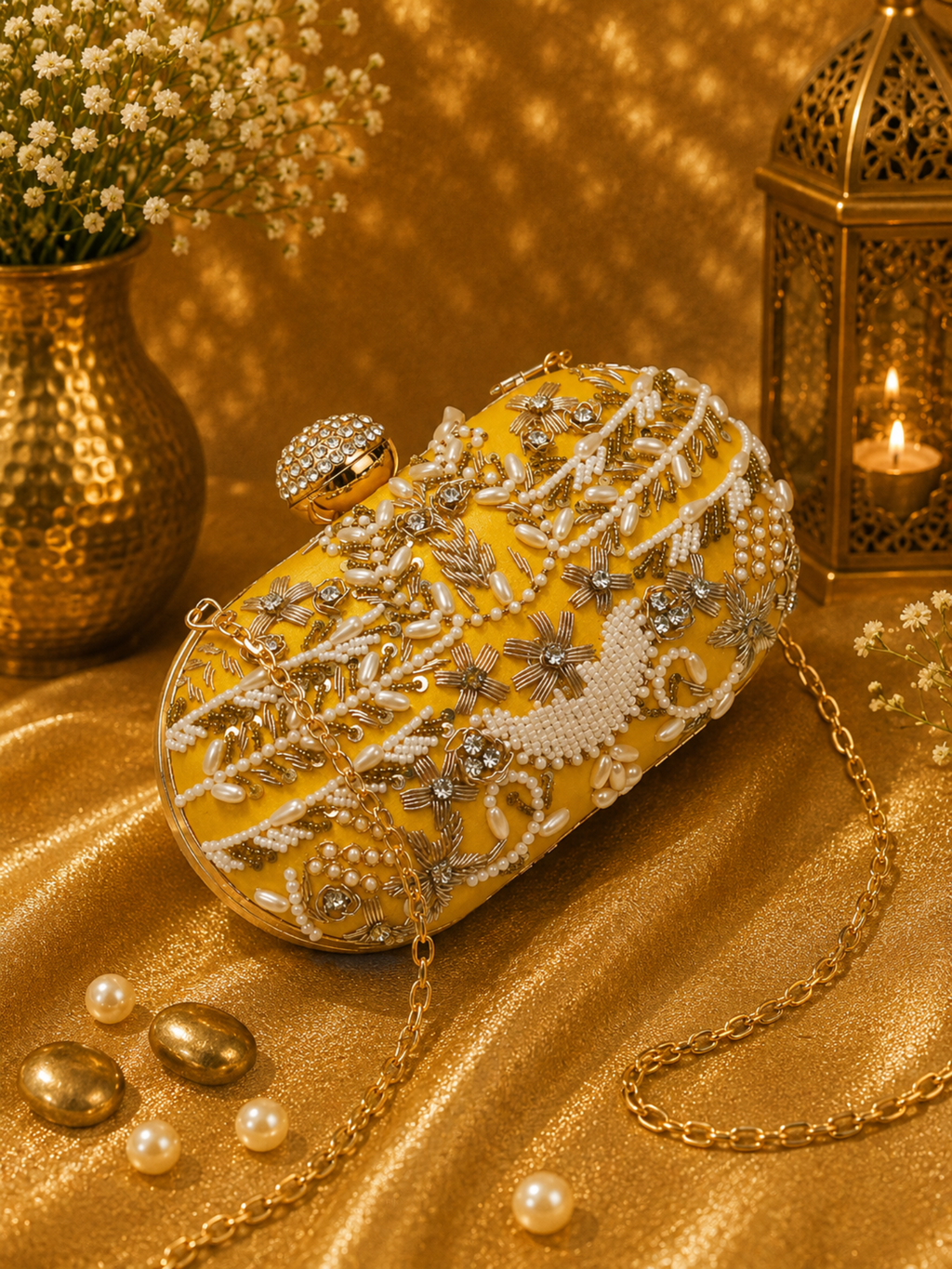 Timeless Treasure Clutch