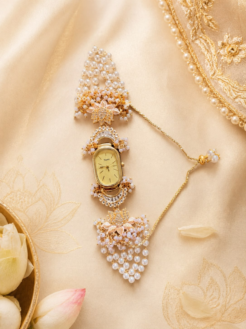 Padma Pearl Lotus Jhaalar Watch