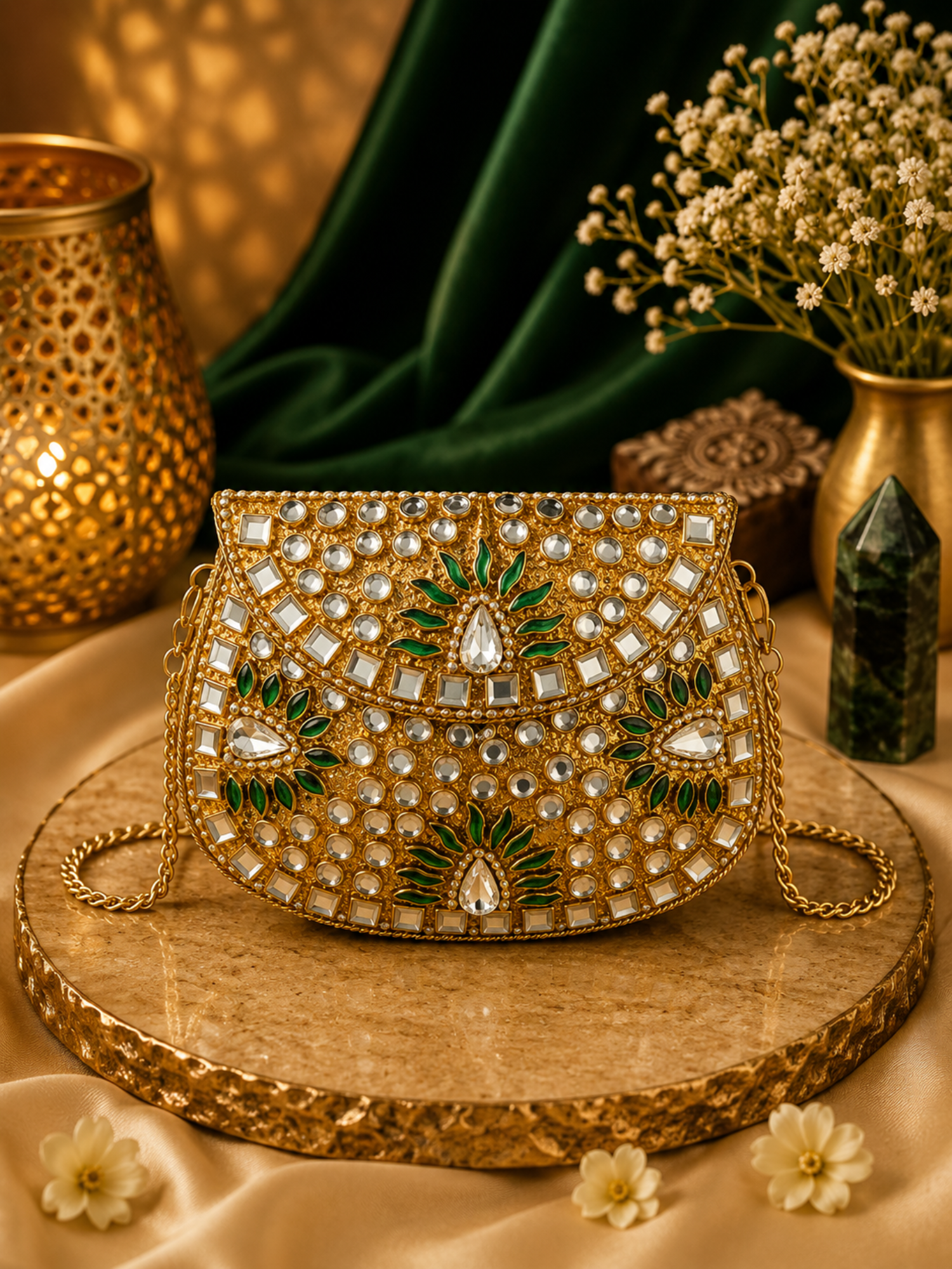 Heritage Luxe Mini Clutch