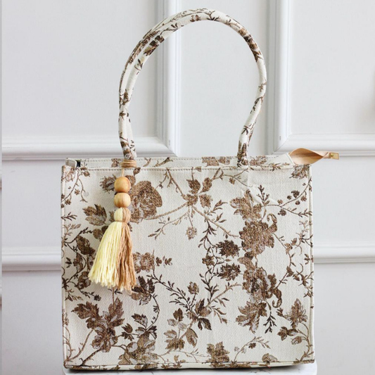 Vintage Vine Large Tote