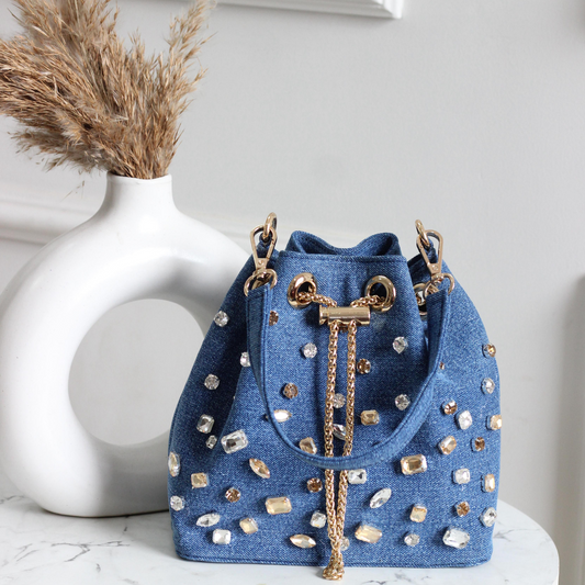 Skyline Shine Denim Bucket