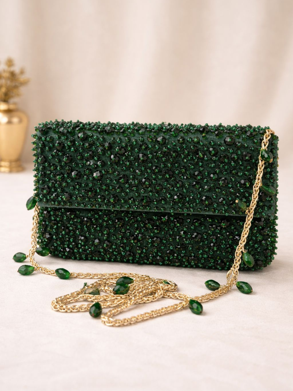 Aurelia Crystal Clutch
