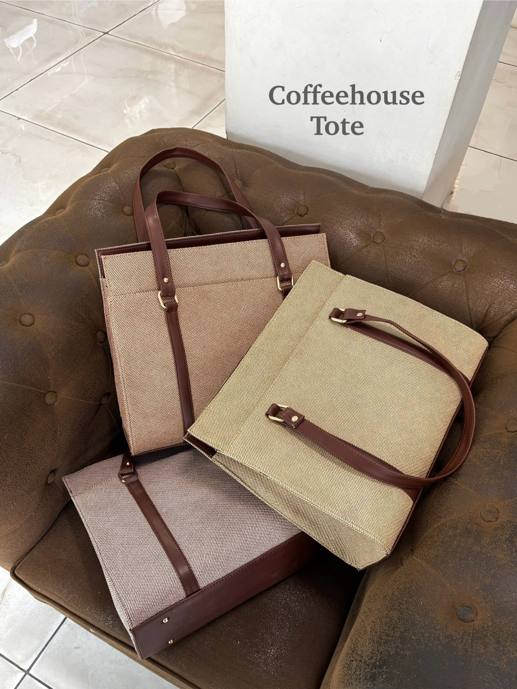 Coffeehouse Tote