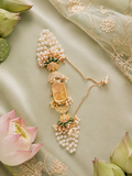 Emerald Lotus Pearl Jhaalar Watch