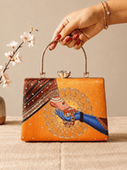 Divine Bond Box Clutch