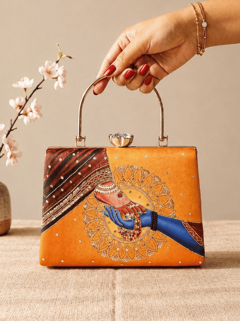 Divine Bond Box Clutch
