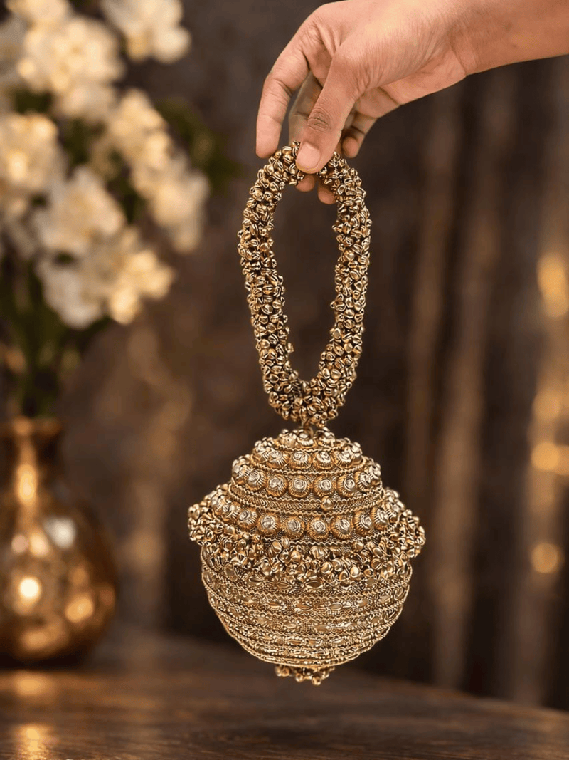 Gilded Bloom Mini Bag