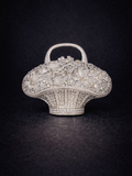 Basket Crystal Clutch