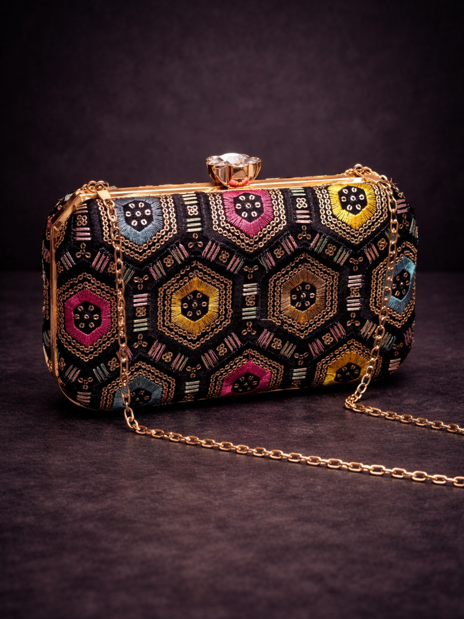Aafreen Embroidered Clutch