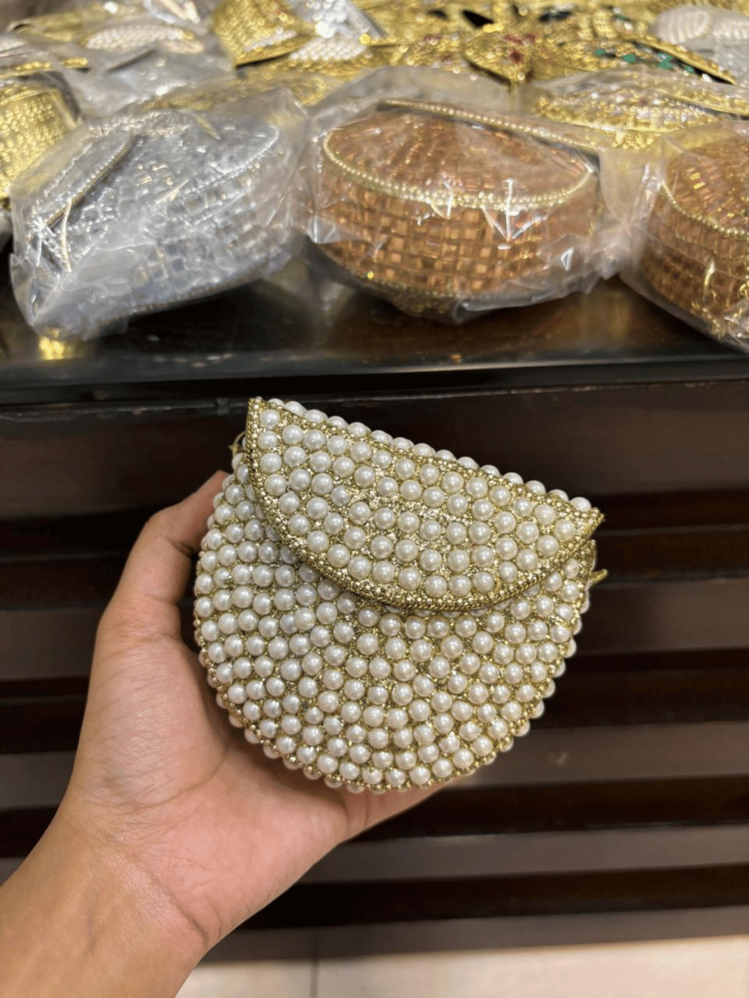Pearl Luxe Mini Bag