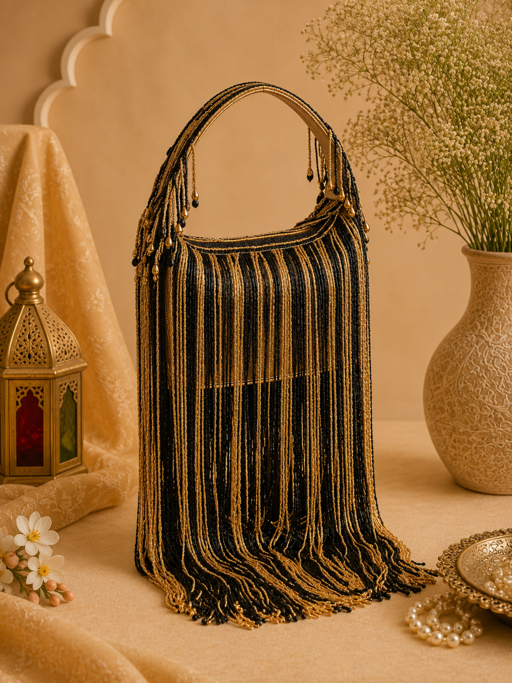 Noir Tassel Royale