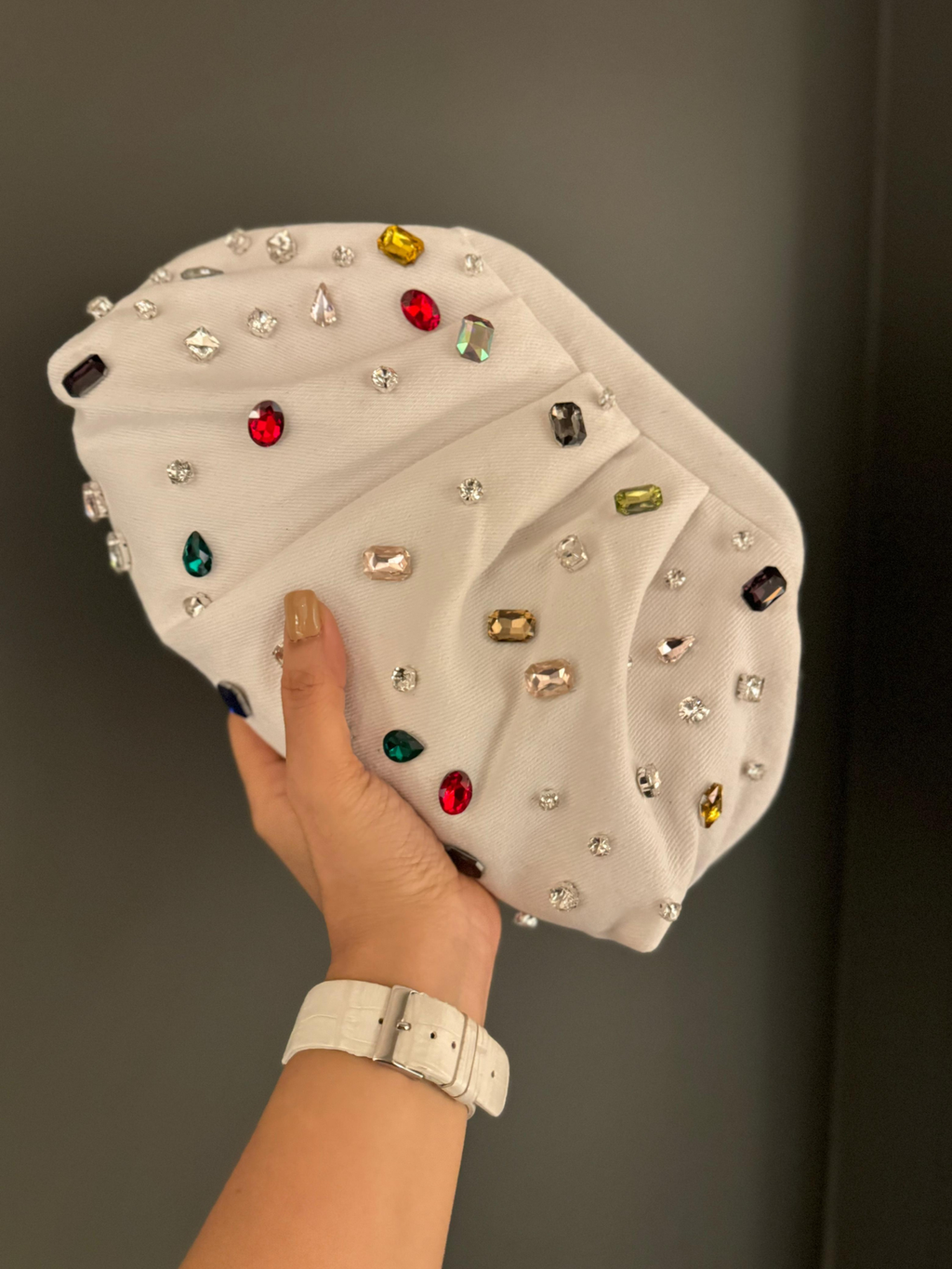 Denim Prism Cloud Bag