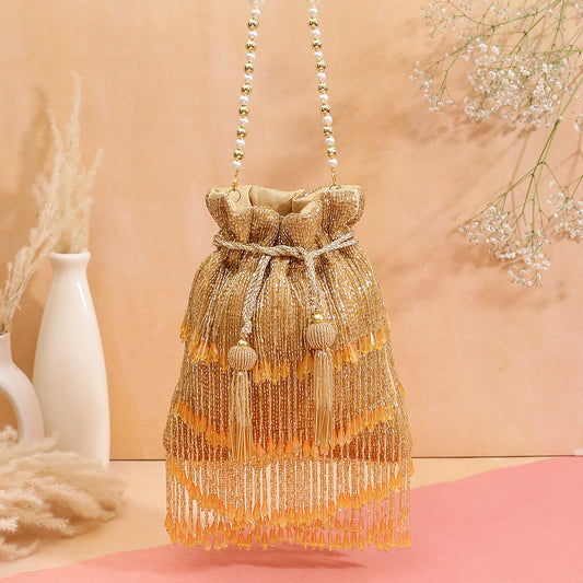 Dazzle Gold Potli