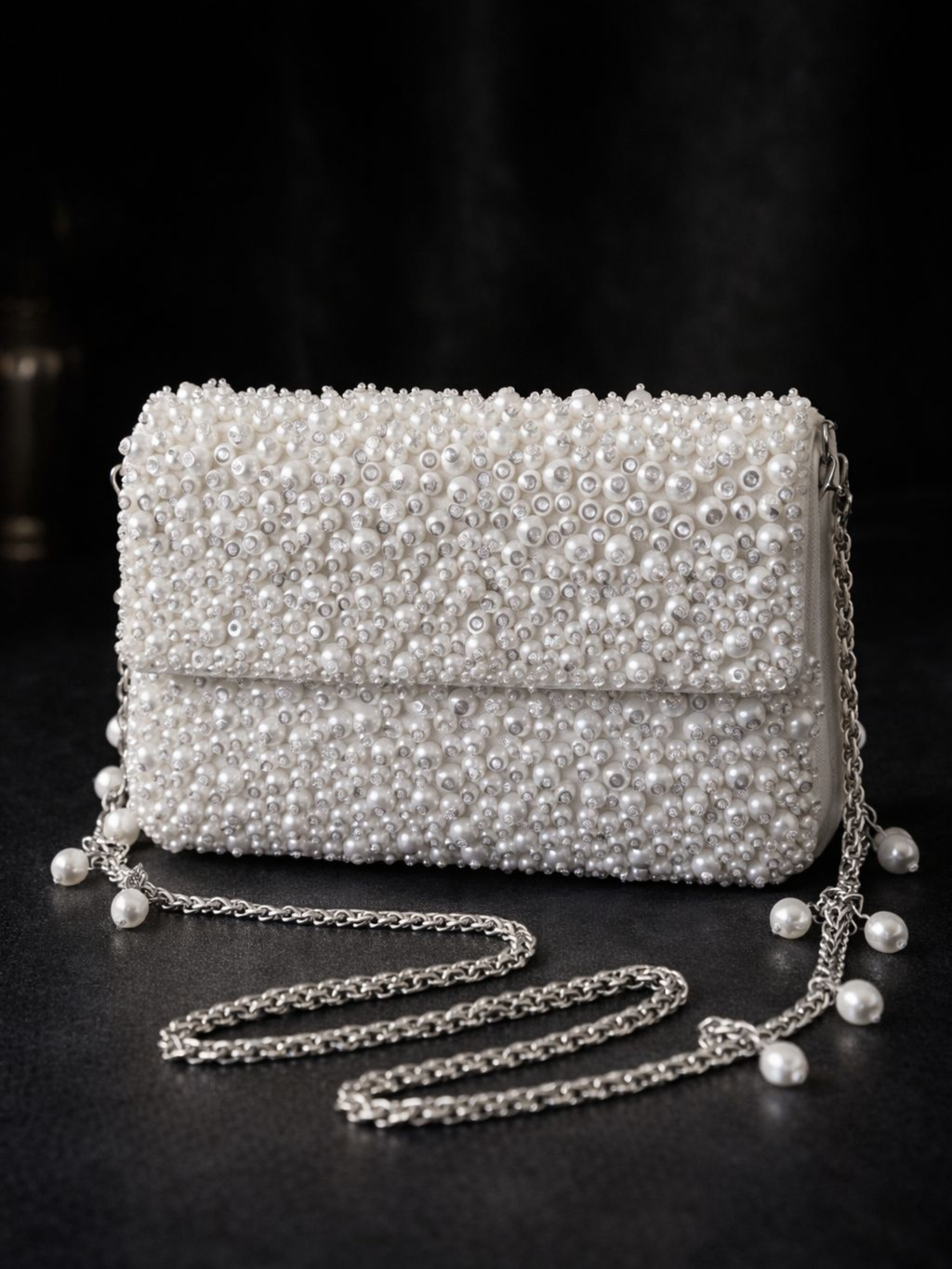 Aurelia Crystal Clutch
