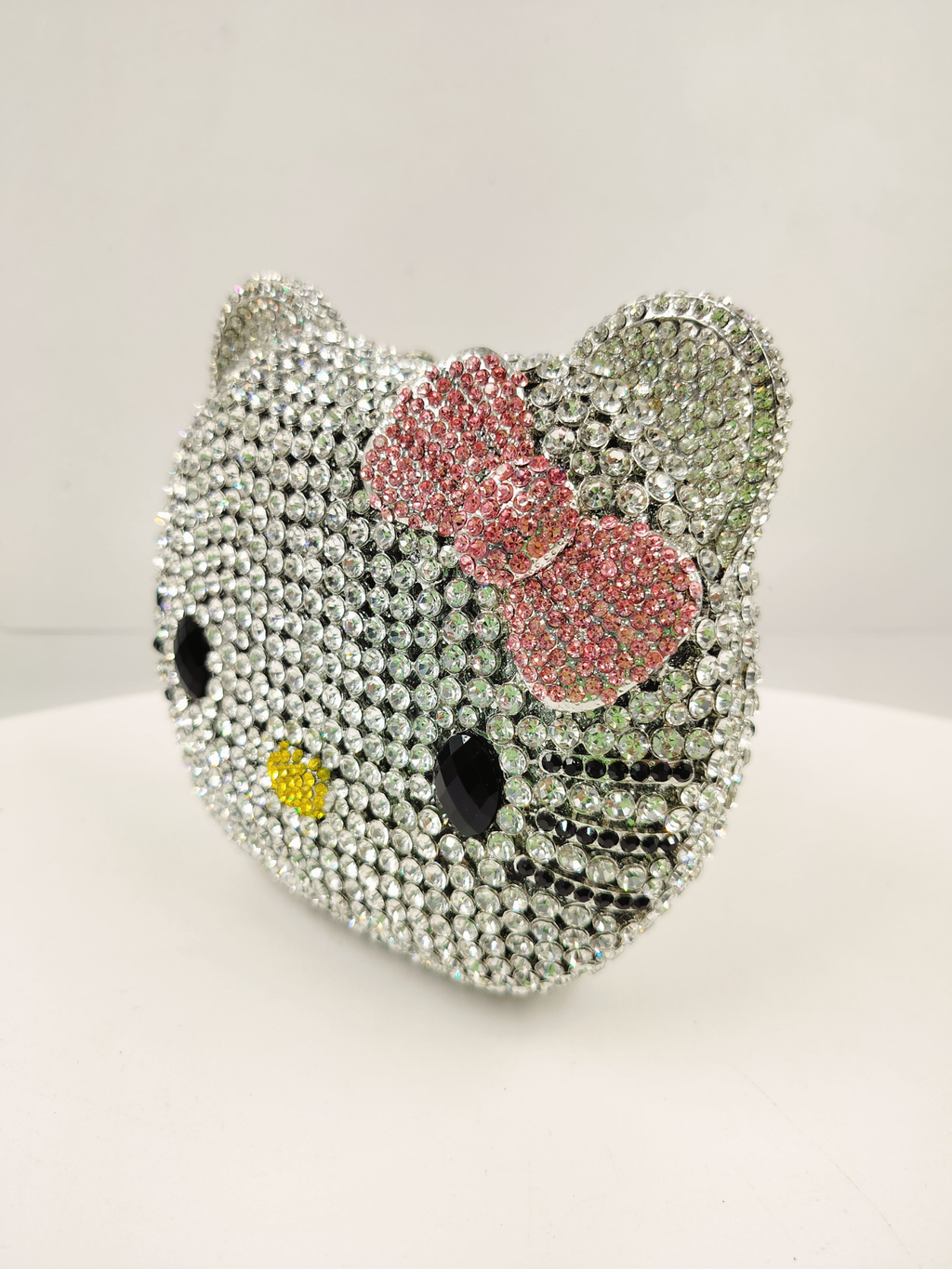 Crystal Kitty Clutch