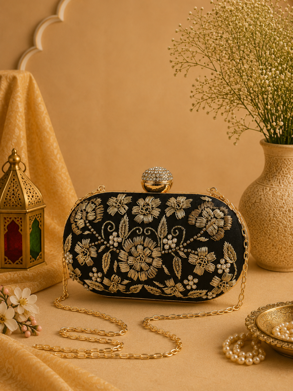 Timeless Treasure Clutch