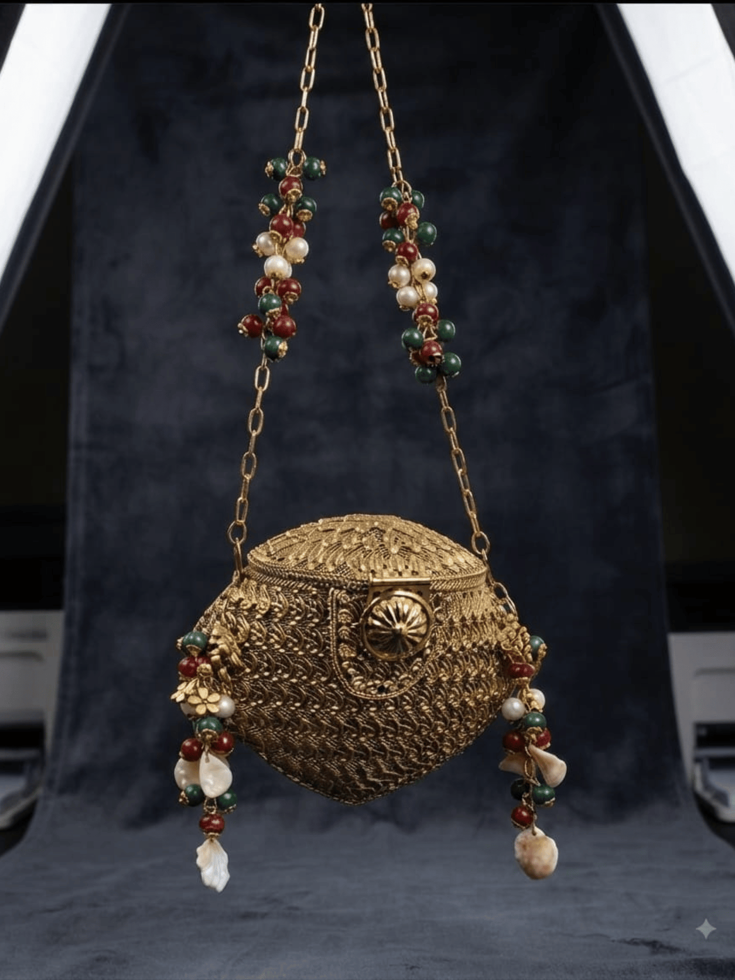 Heritage Beaded Mini Bag