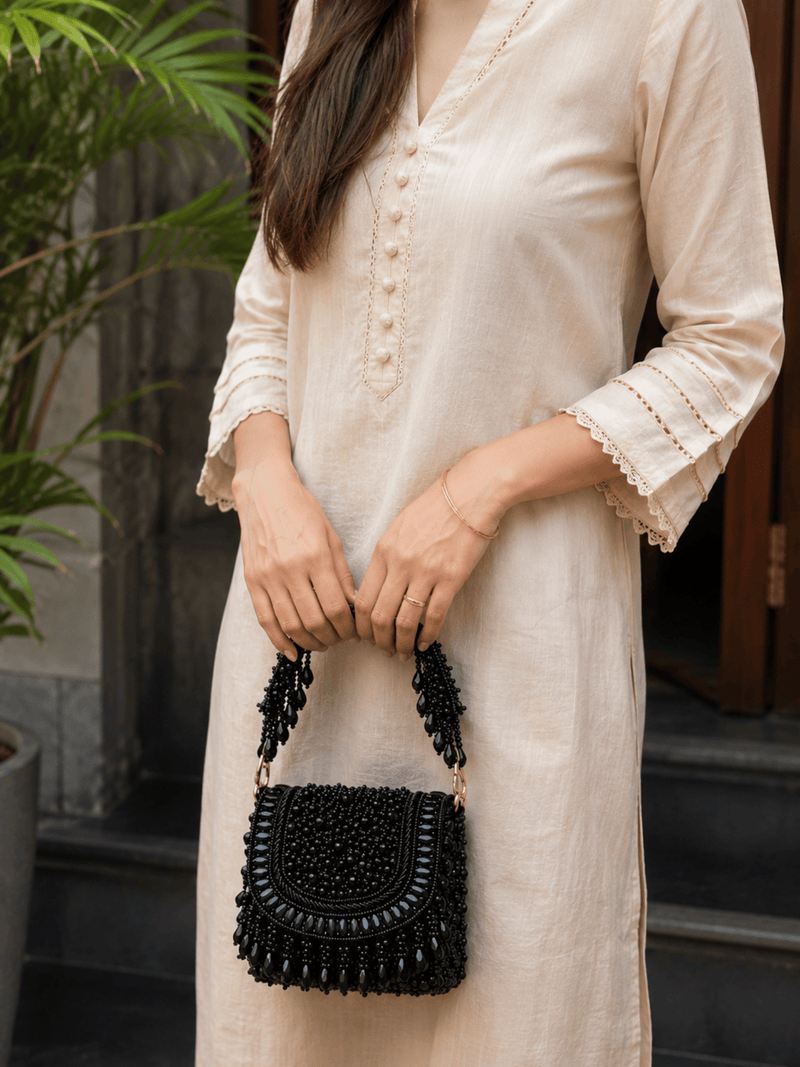 Pearl Noor Mini Clutch