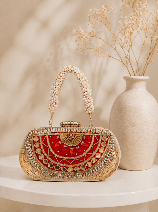 Chaand Gota Clutch Bag