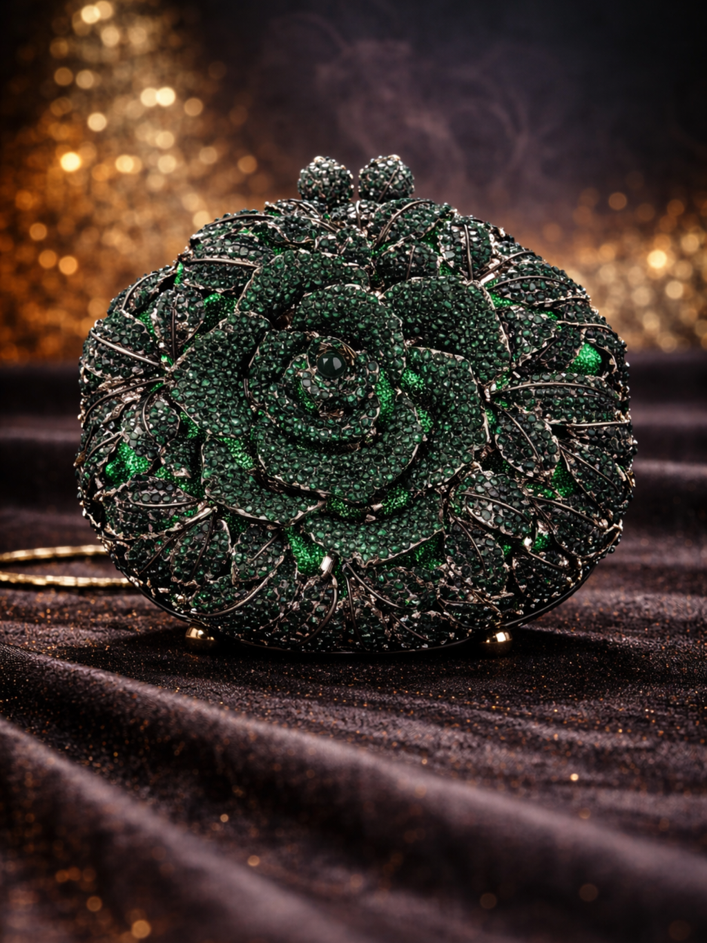 Noor Bloom Orb Clutch