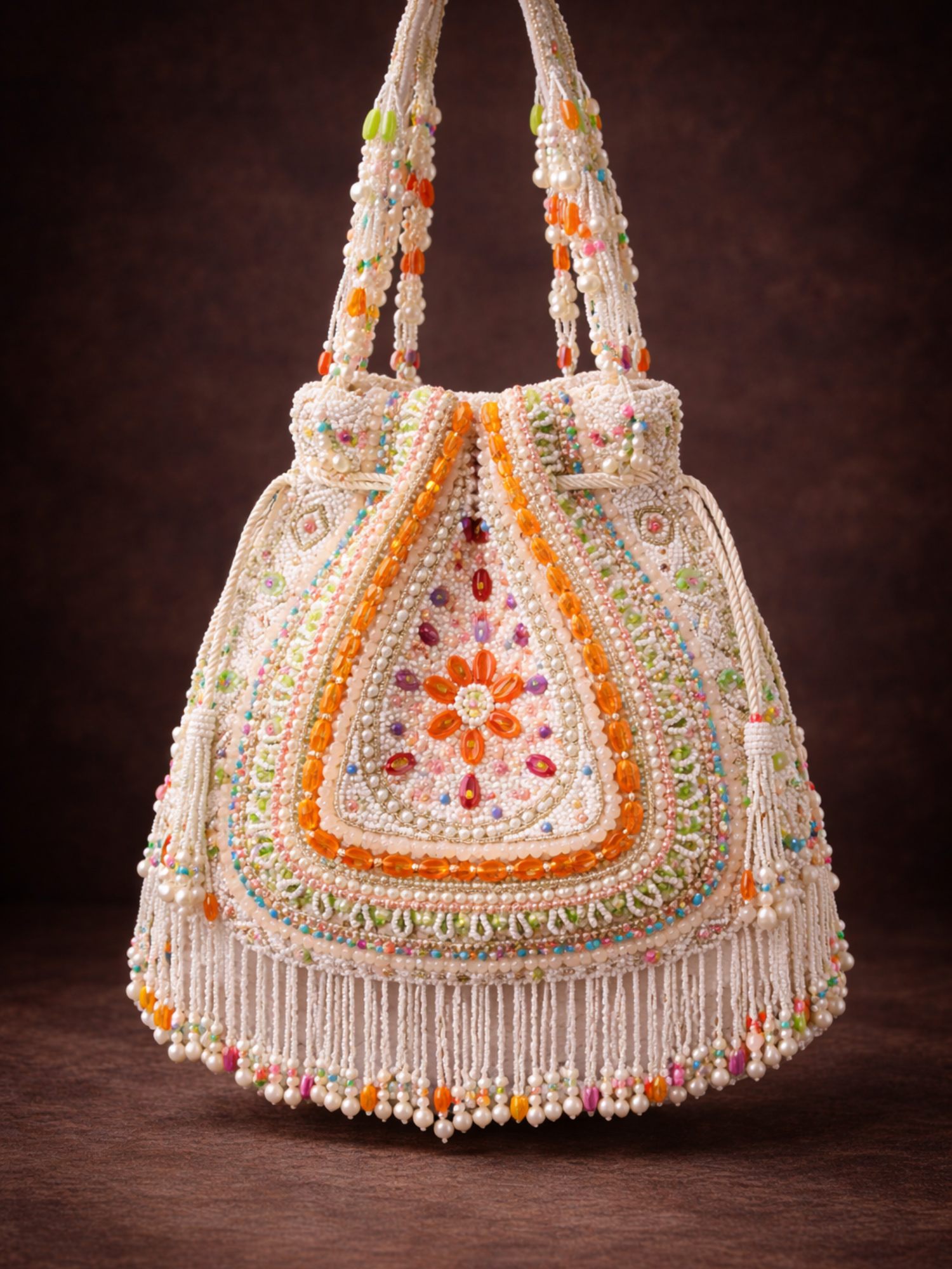 Royal Rajwadi Beaded Potli Bag