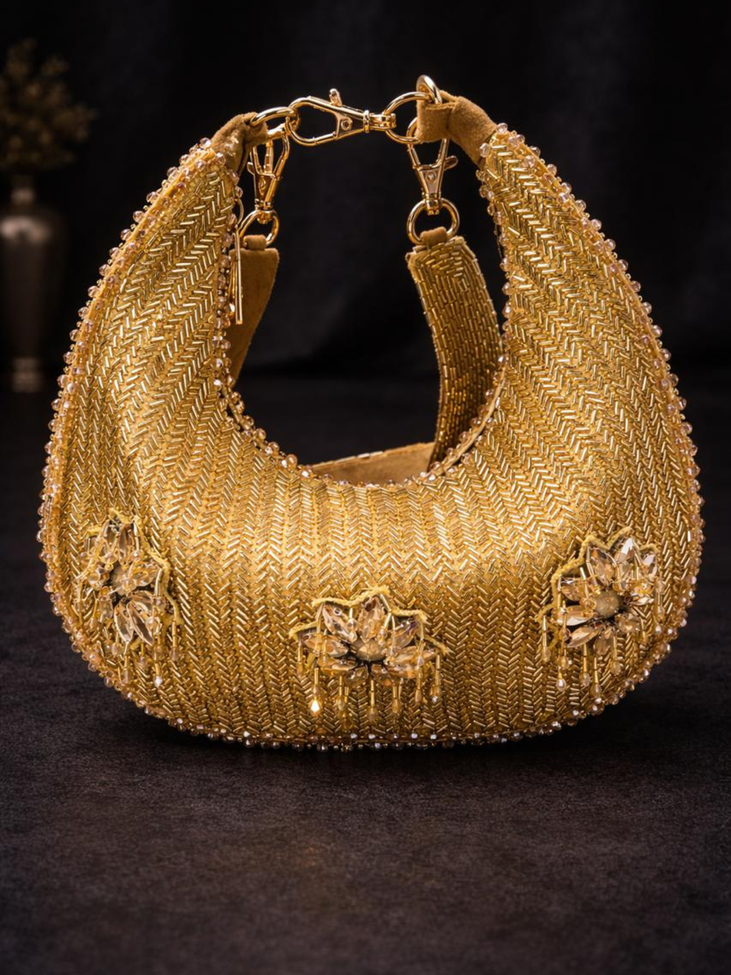 Noor Crescent Luxe Bag