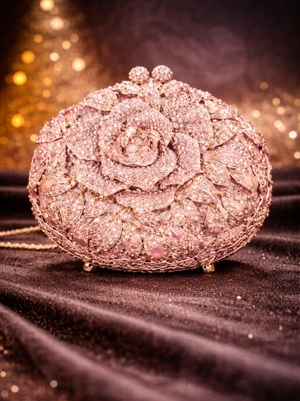 Noor Bloom Orb Clutch